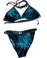 Triangle bikini - 037 Szürke/Kék
